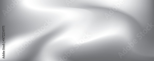 Abstract white and gray gradient background. Vector illustration.