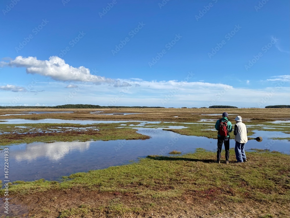 Fototapeta premium couple in Samsø, Denmark