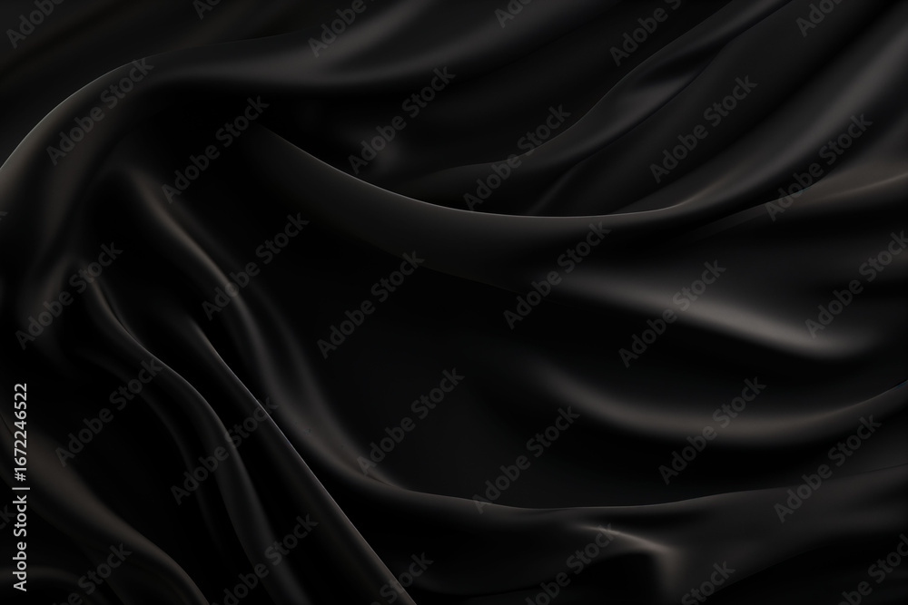 Fototapeta premium dark black cloth background