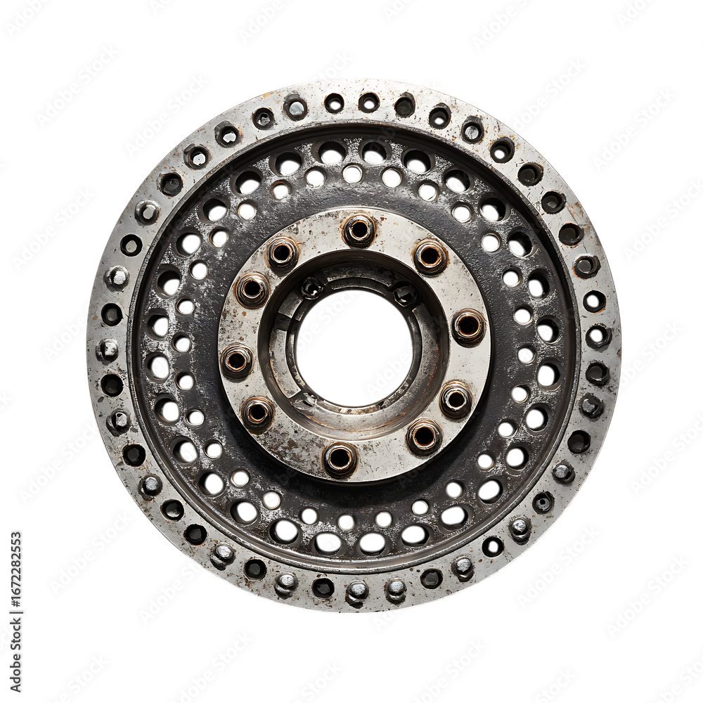 Obraz premium Clutch plate durable design for heavy vehicles