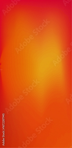 Brightly glowing orange and yellow lines create a fiery, abstract wave pattern on a textured red background