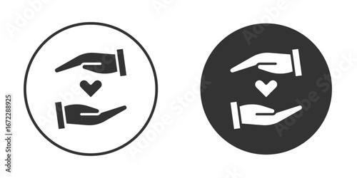 Forgiveness icon pictogram. Vector outline illustration isolated on white background.