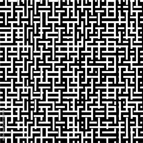 Find the solution abstract maze game illustration design complex labyrinth puzzle challenge for problem solving skills