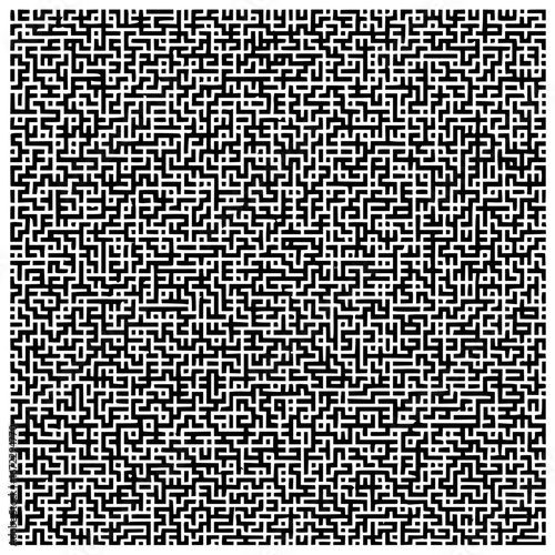 Solve abstract labyrinth puzzle game challenge with complex maze design for brain training and fun activity