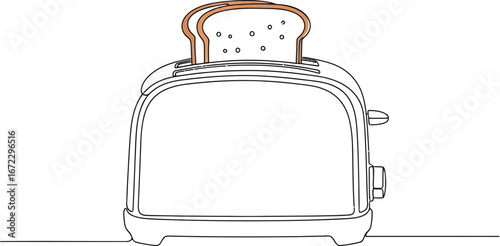 Toaster appliance kitchen breakfast bread food toast cooking domestic equipment home