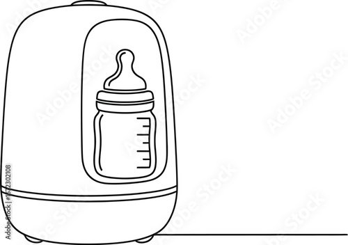 Baby bottle warmer sterilizer heater newborn infant feeding equipment appliance tool
