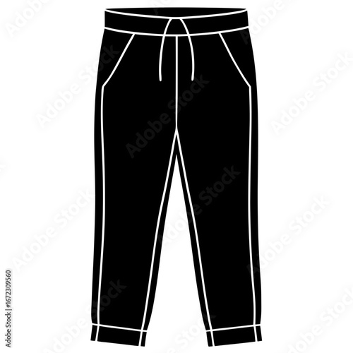 Fleece Pants Vector