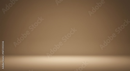 Warm brown seamless studio background with subtle gradient lighting, perfect for product photography.