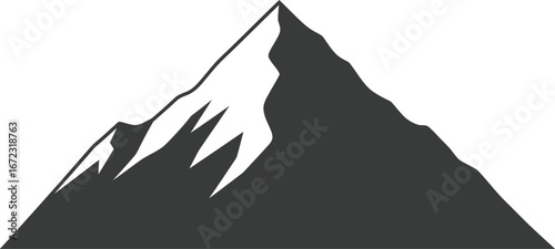 Mountain peak snow summit adventure nature landscape travel climbing outdoors