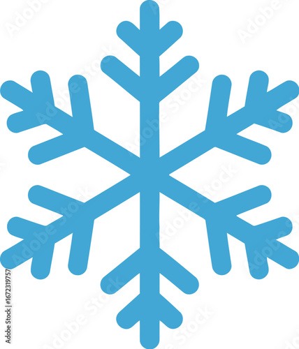 Snowflake winter snow ice crystal cold frost frozen season christmas holiday design