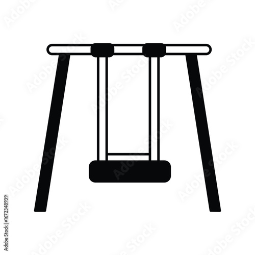 Ping Pong glyph outline icon with white background vector stock illustration