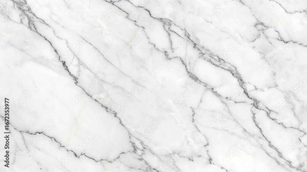 Obraz premium White Marble with Gray Veining Texture Background stone rock