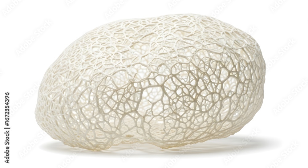 Obraz premium Futuristic Technology Abstract 3D Render of Complex Network Structures