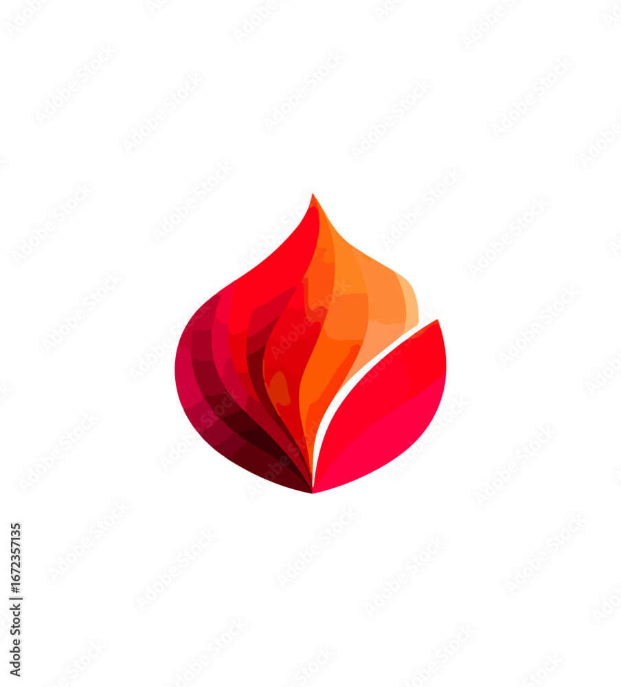 Obraz premium Abstract multicolored shape design