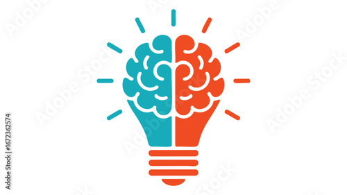 Brain Logo Design Vector