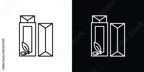 Chew gum icon in editable stroke. EPS 10 vector illustration.