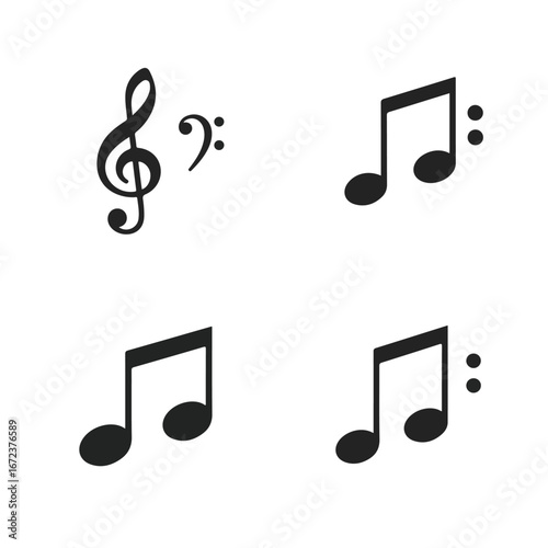 Notes Compose Music on Sheet