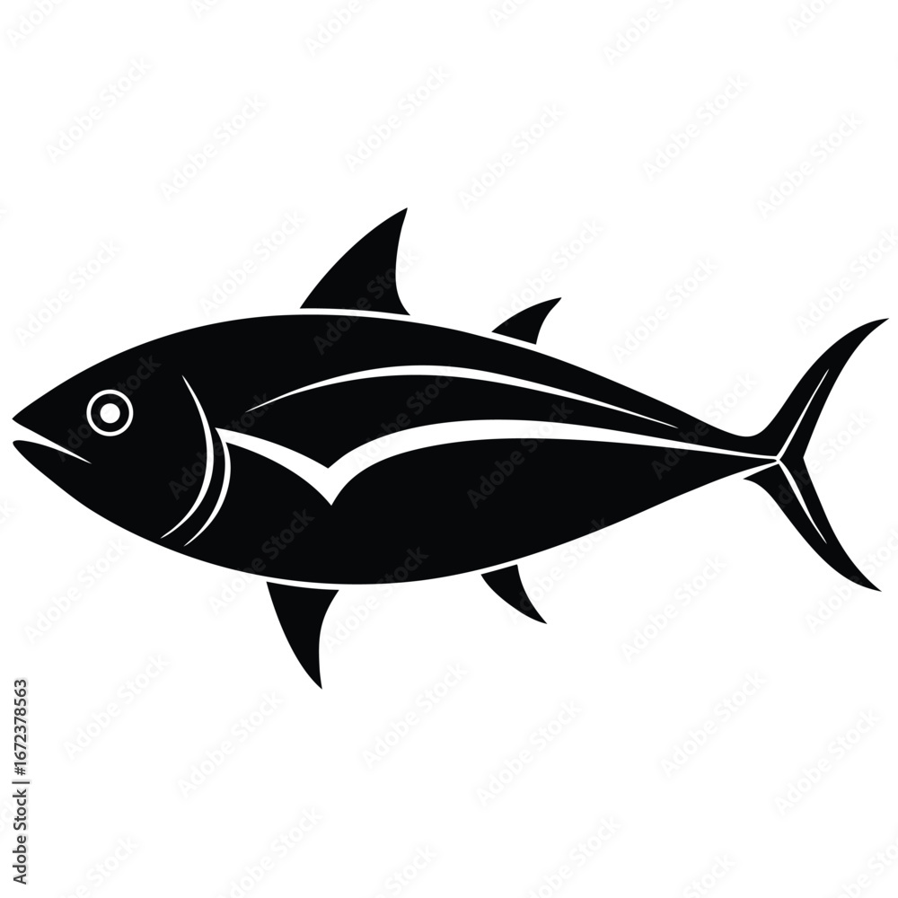 Fototapeta premium tuna vector