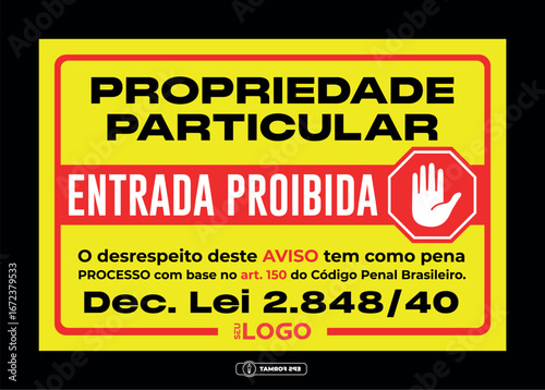 Placa de Sinalização