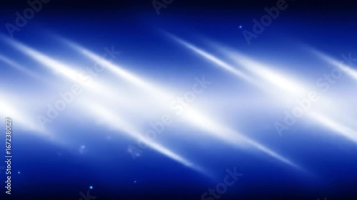Abstract light streaks on dark blue background