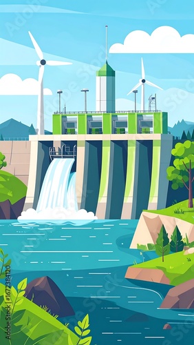 Eco-friendly hydroelectric power plant