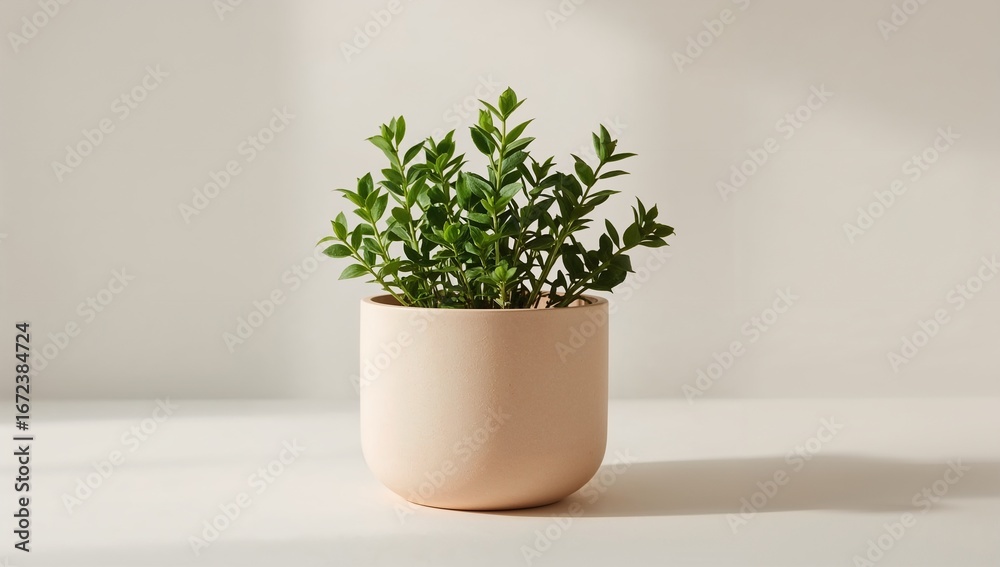 custom made wallpaper toronto digitalVibrant green plant in a simple, elegant pot, adds a touch of nature to any space, creating fresh ambiance.