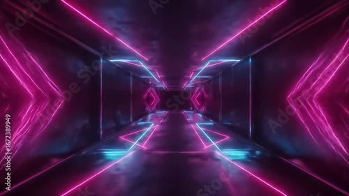 Abstract purple and blue pattern background