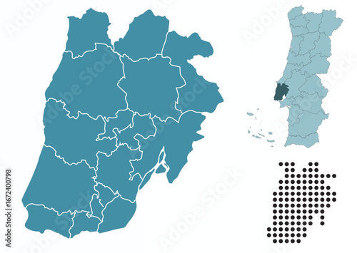 Set maps of Lisbon District