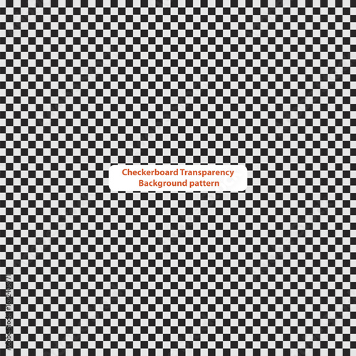 Checkerboard Transparency Background Pattern