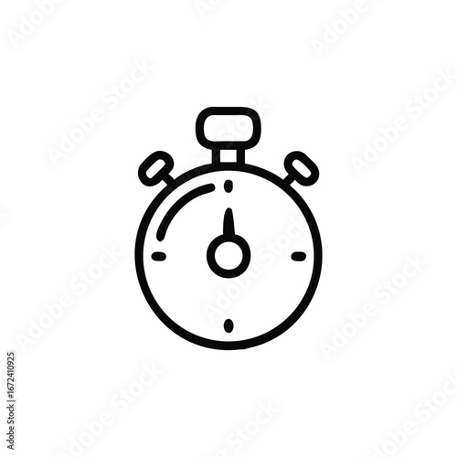stopwatch vector illustration