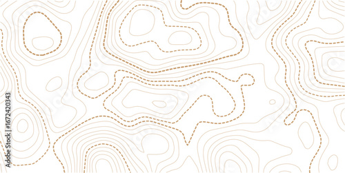 Vector illustration. Abstract contours form digital landscape, mimicking terrain of technological advancements and innovation. Concept of technology, science. Wallpaper. Pattern.