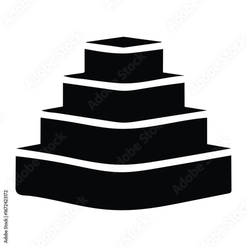 Podium Silhouette Icon