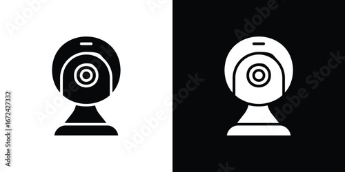 Webcam icon vector Graphic Designs. Suitable for use on web apps,