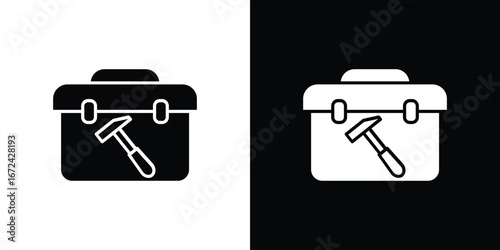 Toolbox icon vector Graphic Designs. Suitable for use on web apps,