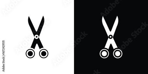 Scissors icon vector Graphic Designs. Suitable for use on web apps,