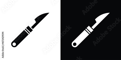 Scalpel icon vector Graphic Designs. Suitable for use on web apps,