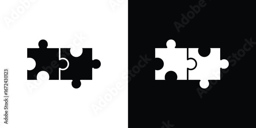 Puzzle icon vector Graphic Designs. Suitable for use on web apps,