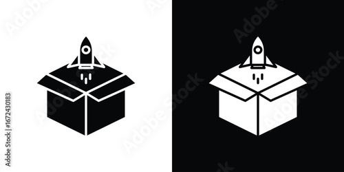 Product release icon vector Graphic Designs. Suitable for use on web apps,