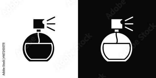 Perfume bottle icon vector Graphic Designs. Suitable for use on web apps,