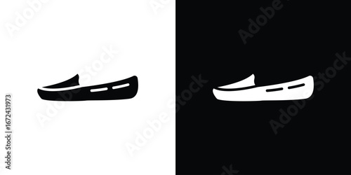 Loafer icon vector Graphic Designs. Suitable for use on web apps,