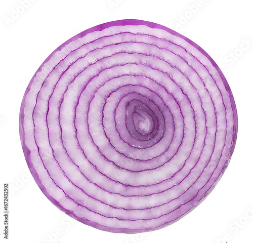 sliced red onion