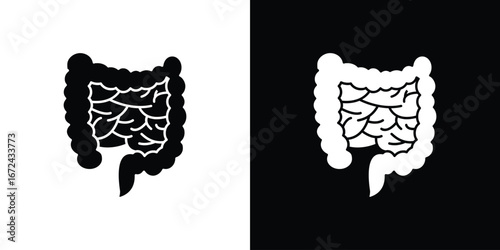 Gut icon vector Graphic Designs. Suitable for use on web apps,