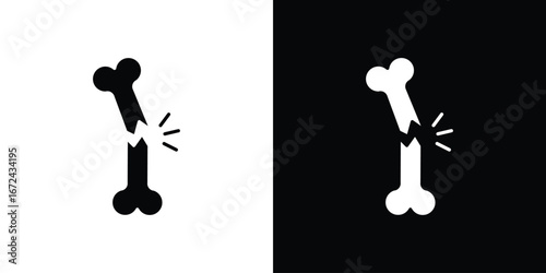 Fracture icon vector Graphic Designs. Suitable for use on web apps,