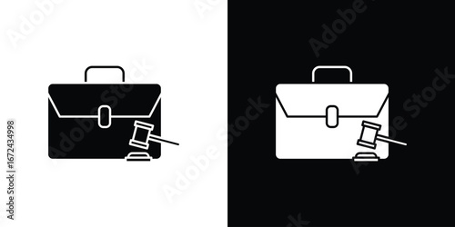 employment law icon vector Graphic Designs. Suitable for use on web apps,