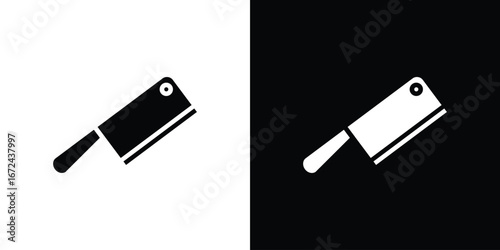 Chopper knife icon vector Graphic Designs. Suitable for use on web apps,