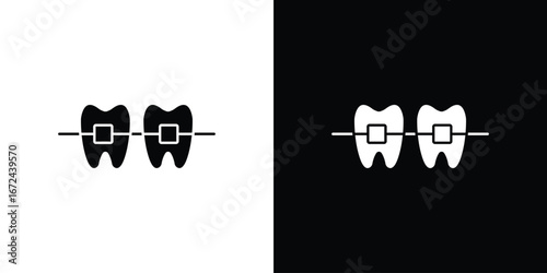 Braces icon vector Graphic Designs. Suitable for use on web apps,