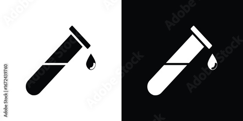 Blood test icon vector Graphic Designs. Suitable for use on web apps,