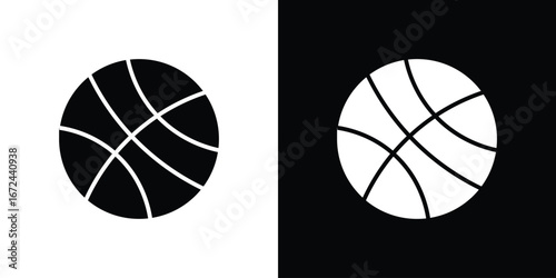 Basketball icon vector Graphic Designs. Suitable for use on web apps,