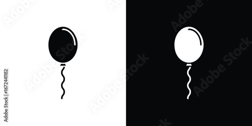 Balloon icon vector Graphic Designs. Suitable for use on web apps,