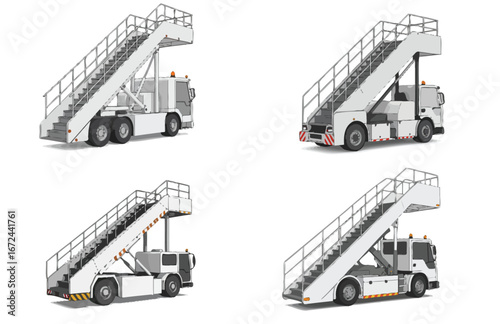 Airport Stair Trucks: Ground Support Equipment for Aviation Passenger Access